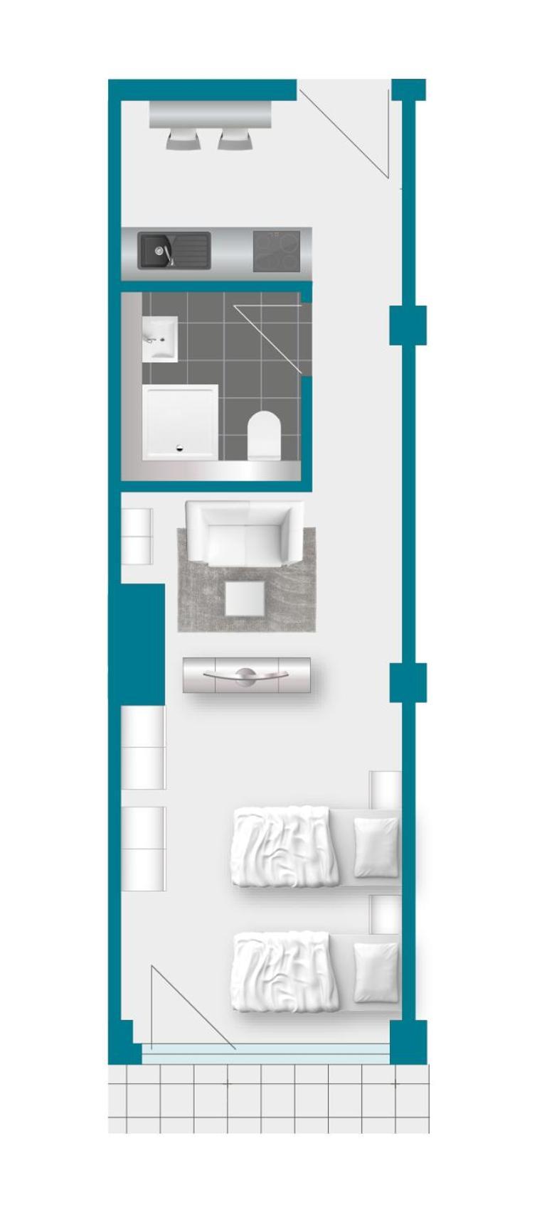 Fabella Flats Forchheim Apartment Стая снимка